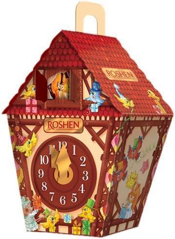 Подарочный набор "Новогодные часы" Roshen 795 г