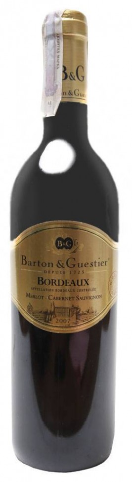 Вино B&G Bordeaux красное сухое 0,75 л
