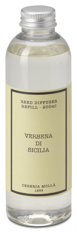 Наполнитель для диффузора Cereria Molla Premium Verbena Di Sicilia 200 мл