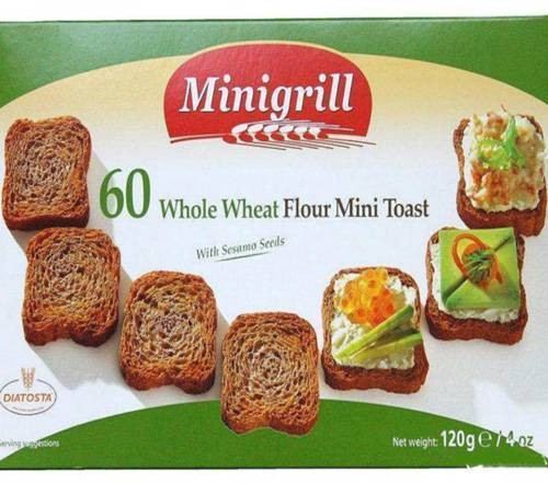 Тосты Minigrill пшенич из цельн зерна 225г
