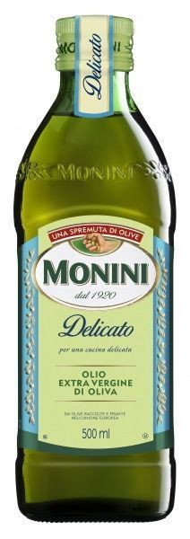 Масло оливковое Monini Delicato Extra Vergine 500мл с/б