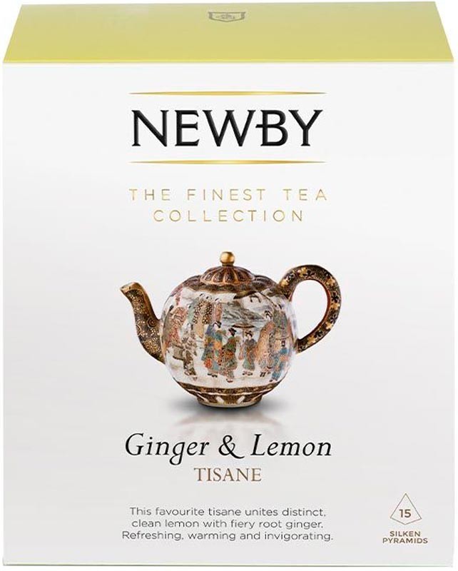 Чай Newby Ginger & Lemon 15 пакетиков