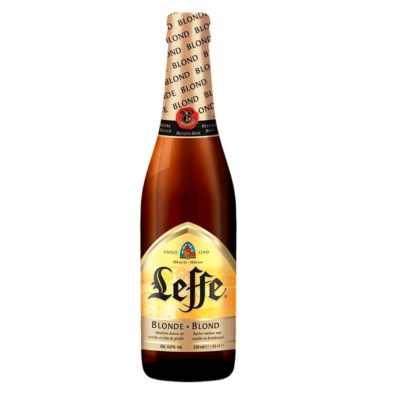 Пиво светлое Leffe Blonde 0,33л