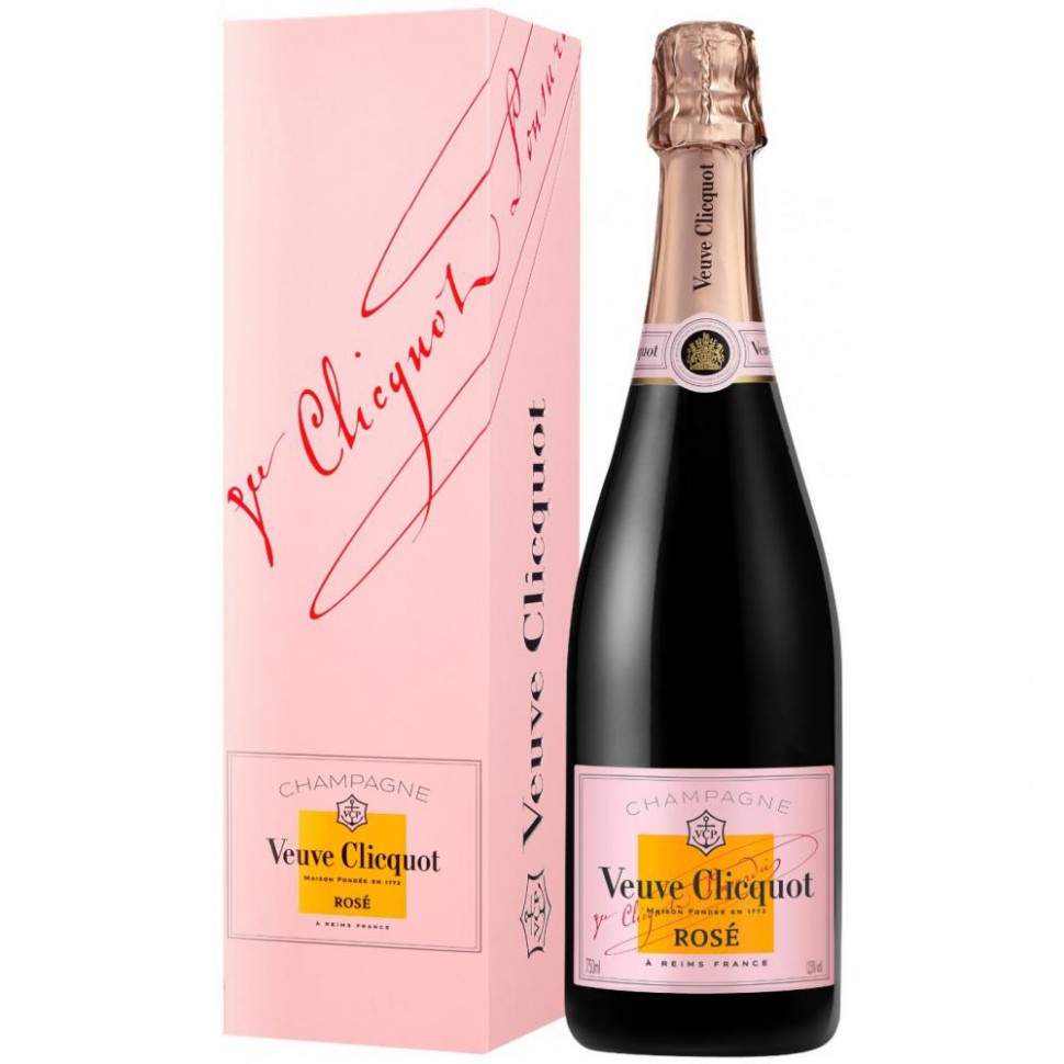 Шампанское Veuve Clicquot Ponsardin Rose п/уп. 0,75 12,5%