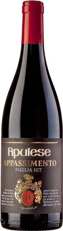 Вино Villalta Apulese Appassimento червоне сухе 14.5% 0.75 л