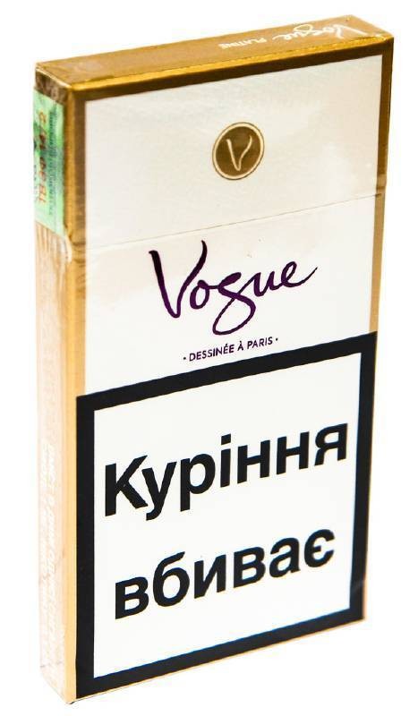 Сигареты Vogue Platine Slims