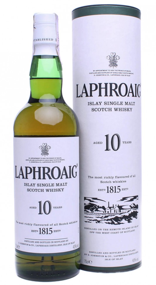 Виски Laphroaig 10 лет 40% 0,7л