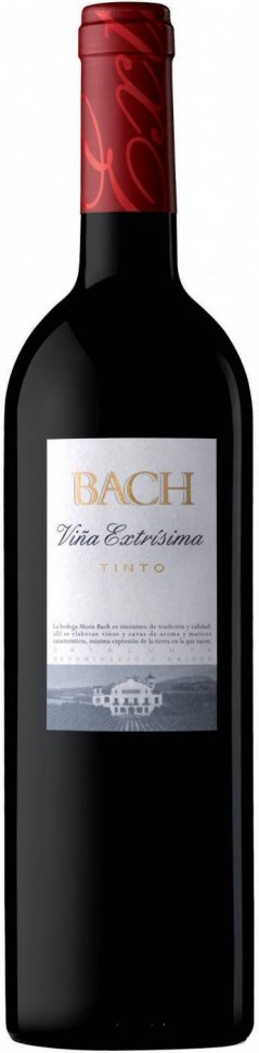 Вино Bach Extrisimo Tinto Seco Catalunya 13,5% красное сухое 0,75л