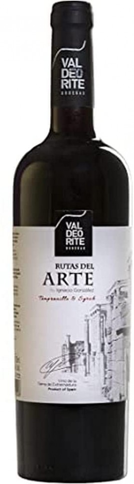 Вино Rutas del Arte Tempranillo-Shiraz красное сухое 13%