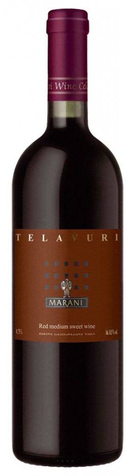 Вино Marani Telavuri красное полусладкое 0,75л