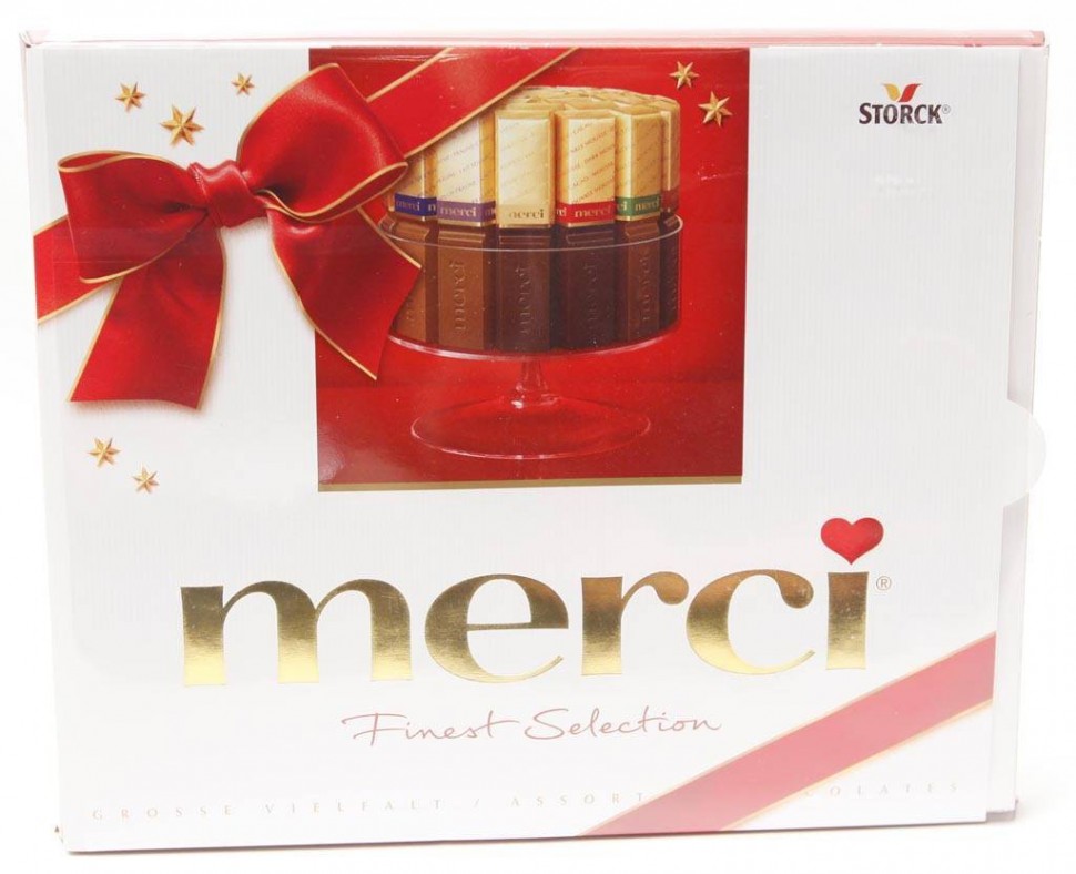 Конфеты из шоколада Merci ассорти 250 г