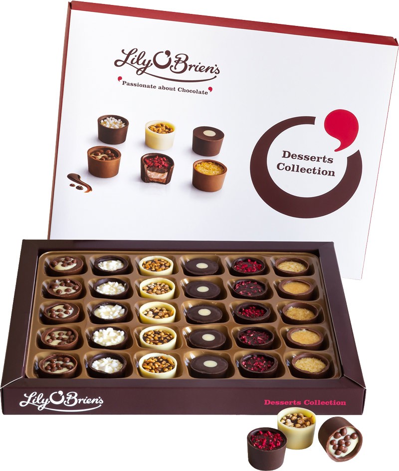 Шоколадні цукерки Lily O'brien's Desserts Collection 375г
