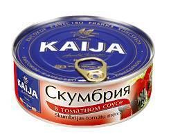 Скумбрия Kaija в томатном соусе 240 г