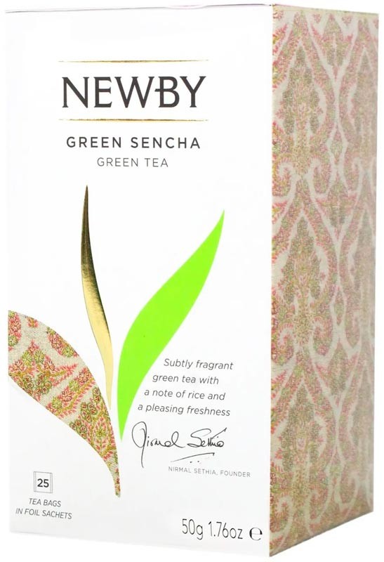 Чай Newby Green Sencha 25 пакетиков