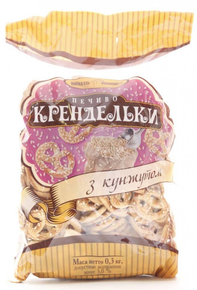 Крендельки Київхліб с кунжутом 300г