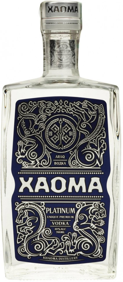 Горілка XAOMA Platinum 40% 0.7л
