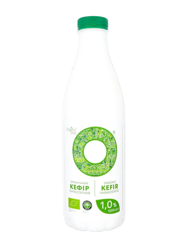 Кефир Organik Milk органический термостатный 1% 470г