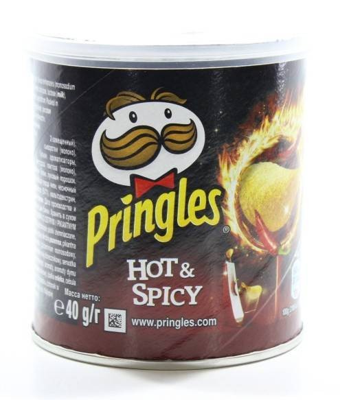 Чипсы Pringles Hot & Spicy 40 г