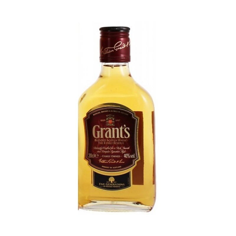 Виски Grants Triplewood 40% 0,2 л