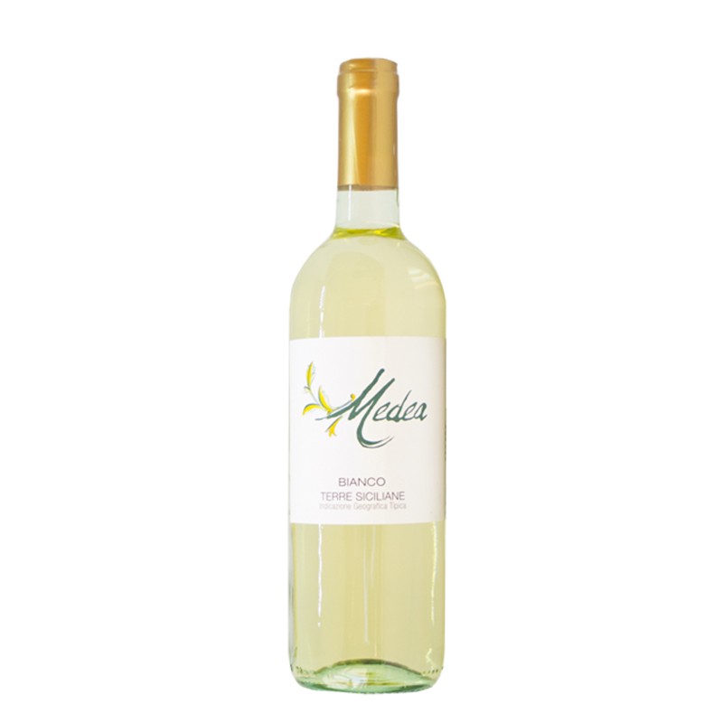 Вино Alcesti Medea Terre Siciliane 2016 0,75л сухое белое 12%