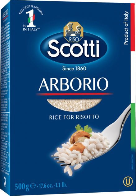 Рис Scotti Arborio для ризотто 500г