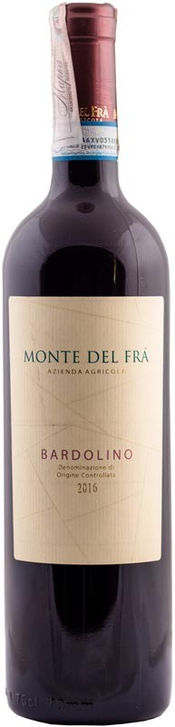 Вино Monte Del Fra Bardolino DOC красное сухое 12,5% 0,75л
