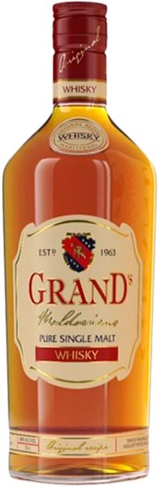 Виски Grand Moldaviens 3 года выдержки 40% 0.75 л