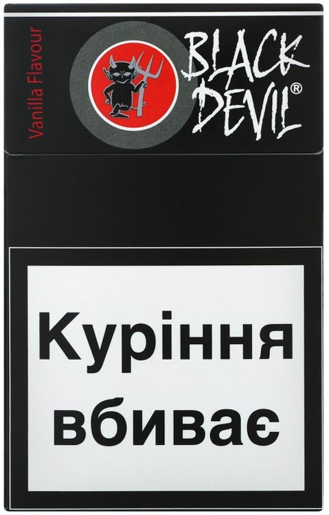 Сигареты с фильтром Black Devil Vanilla Flavour