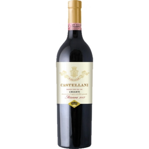 Вино Castellani Chianti красное сухое 12,5% 0,75л