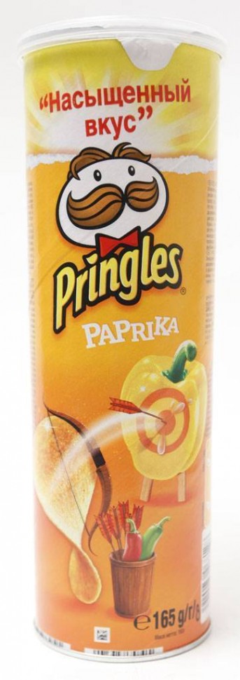 Чипсы Pringles со вкусом паприки 165 г
