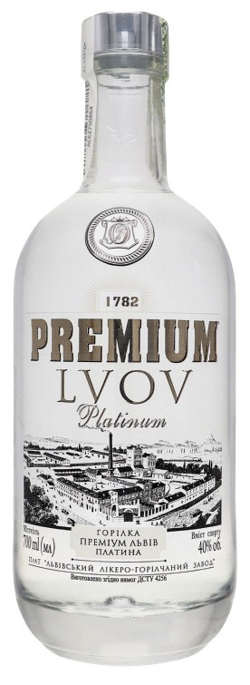 Водка Platinum Premium Lvov 40% 0,7л