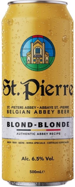 Пиво St.Pierre Blond светлое фильтрованное 6.5% 0.5л
