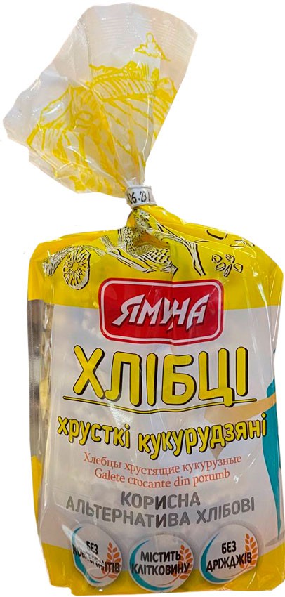 Кукурузные хлебцы Ямуна 80 г