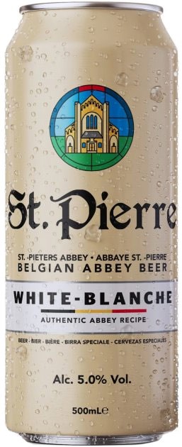 Пиво St.Pierre White светлое нефильтрованное 5% 0.5 л
