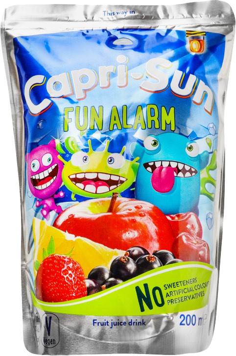 Напиток сокосодержащий Capri-Sun Fun Alarm 200мл