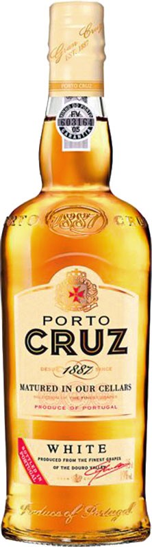 Вино Портвейн White Porto Cruz белое сладкое 0.75л 19%