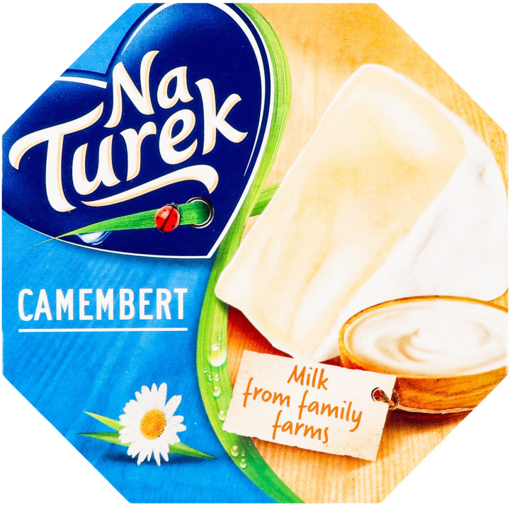 Сыр Naturek Camembert мягкий 60% 120г