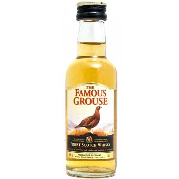 Виски The Famous Grouse, 0,05л 40%