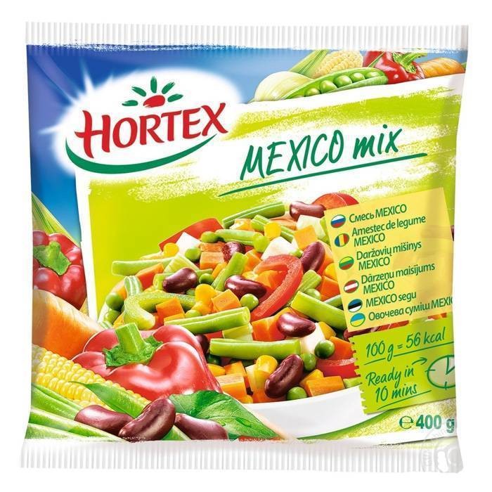 Овощная смесь Hortex "Mexico" замороженная 400г