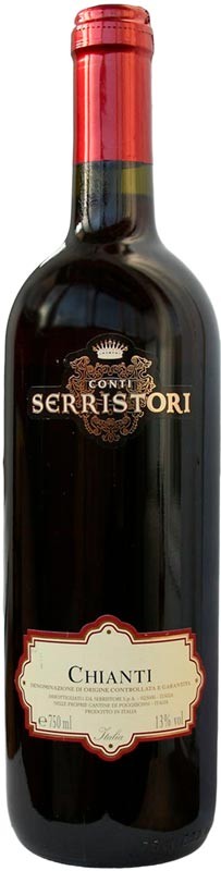 Вино GIV Conti Serristori Chianti DOCG красное сухое 13% 0,75л
