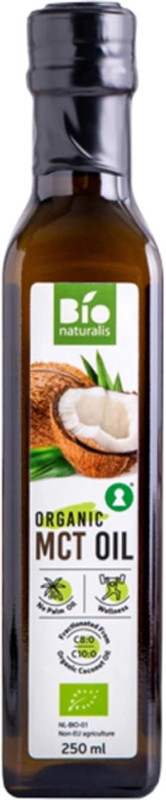Масло кокосовое органическое MCT Bionaturalis 0,25л