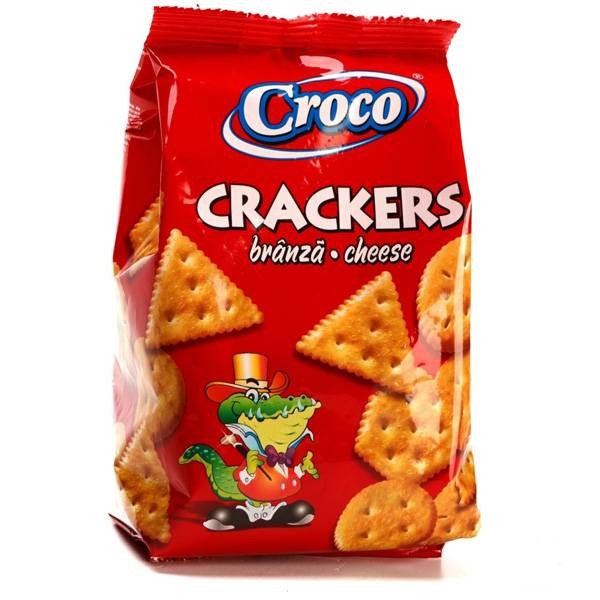 Крекер соленый Croco Crackers 100г