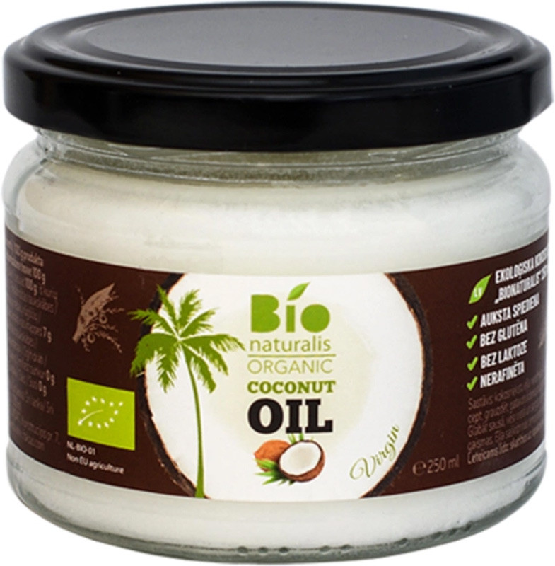 Масло органическое кокосовое Bionaturalis 0,25л