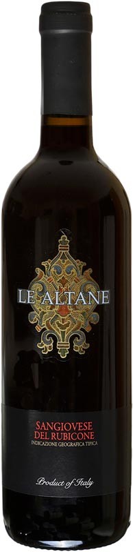 Вино Le Altane Sangiovese del Rubicone красное сухое 12% 0,75л