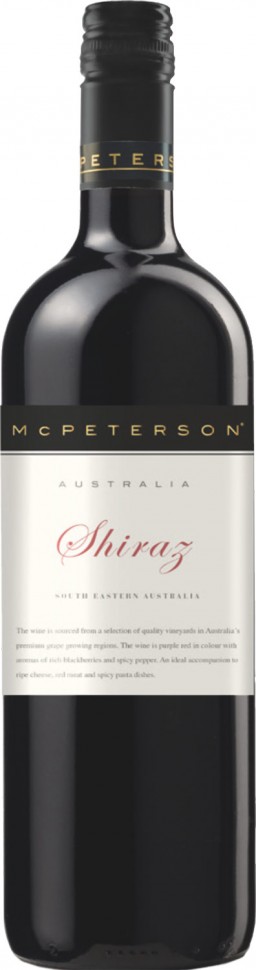 Вино Mc Peterson Shiraz красное сухое 13.5%  0,75л