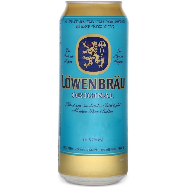 Пиво Lowenbrau 0,5л ж/б