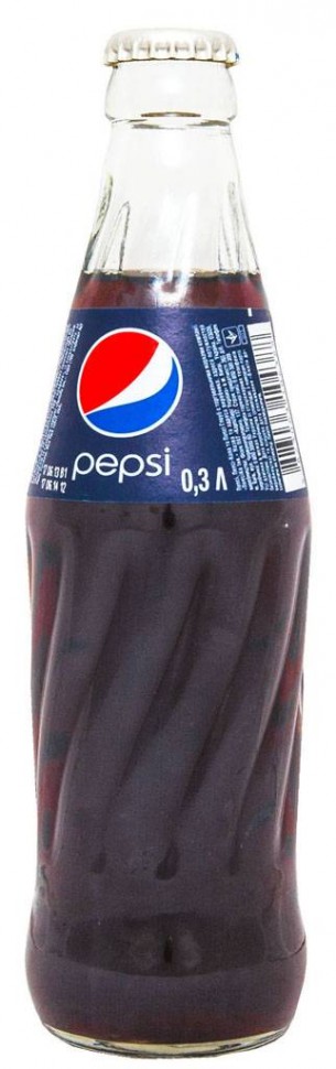 Напій Pepsi Cola 0,3л, скло 24шт