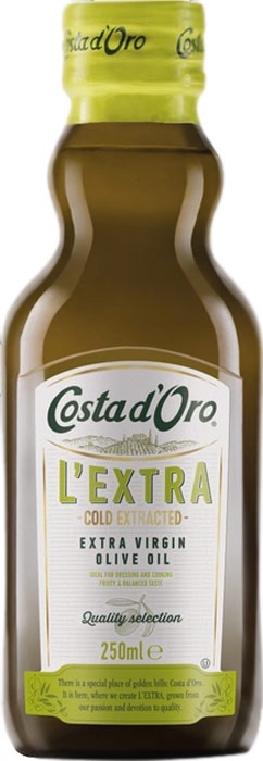 Оливкова олія Costa d'Oro Extra Virgin 250 мл