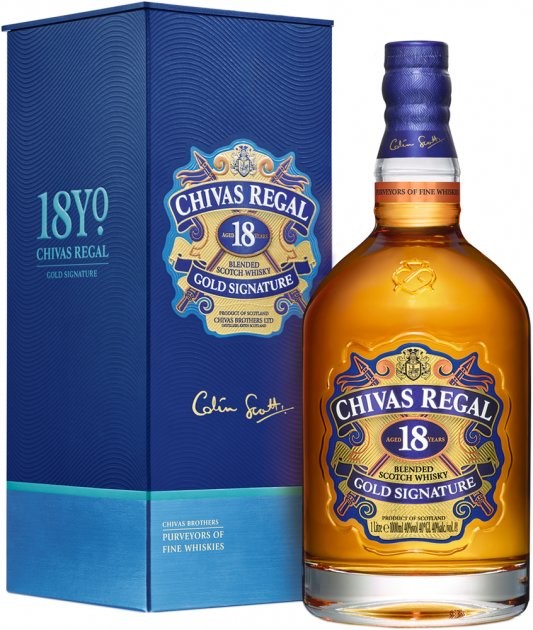 Виски Chivas Regal 18 лет 1л