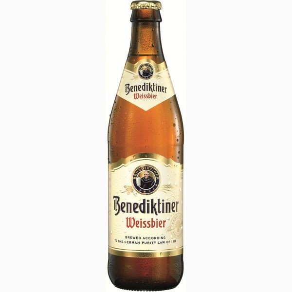 Пиво нефільтроване Benediktiner Weissbier 0,5л